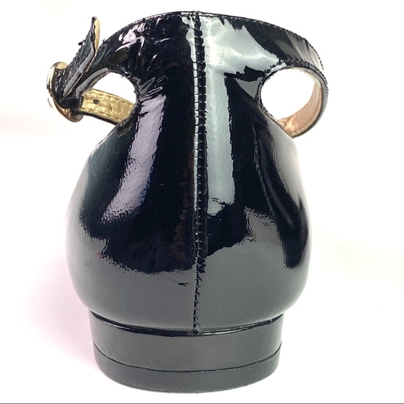 Ballet Flats, Ankle Strap, Comfort Sole, Genuine Patent Leather, by Me Too, GUC - Picture 5 of 14